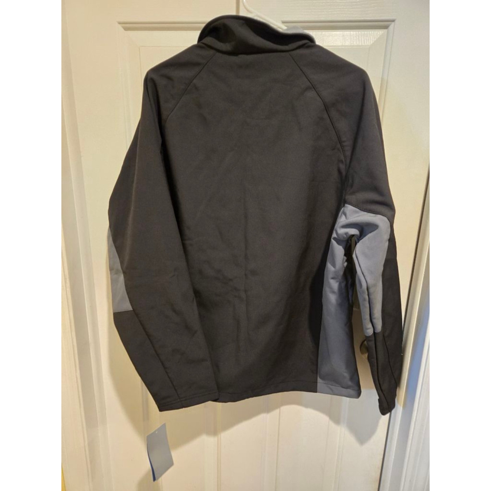 Men's Reebok Black Grey Performance Jacket XL - Picture 7 of 7
